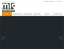 Tablet Screenshot of mainlinesecurity.com